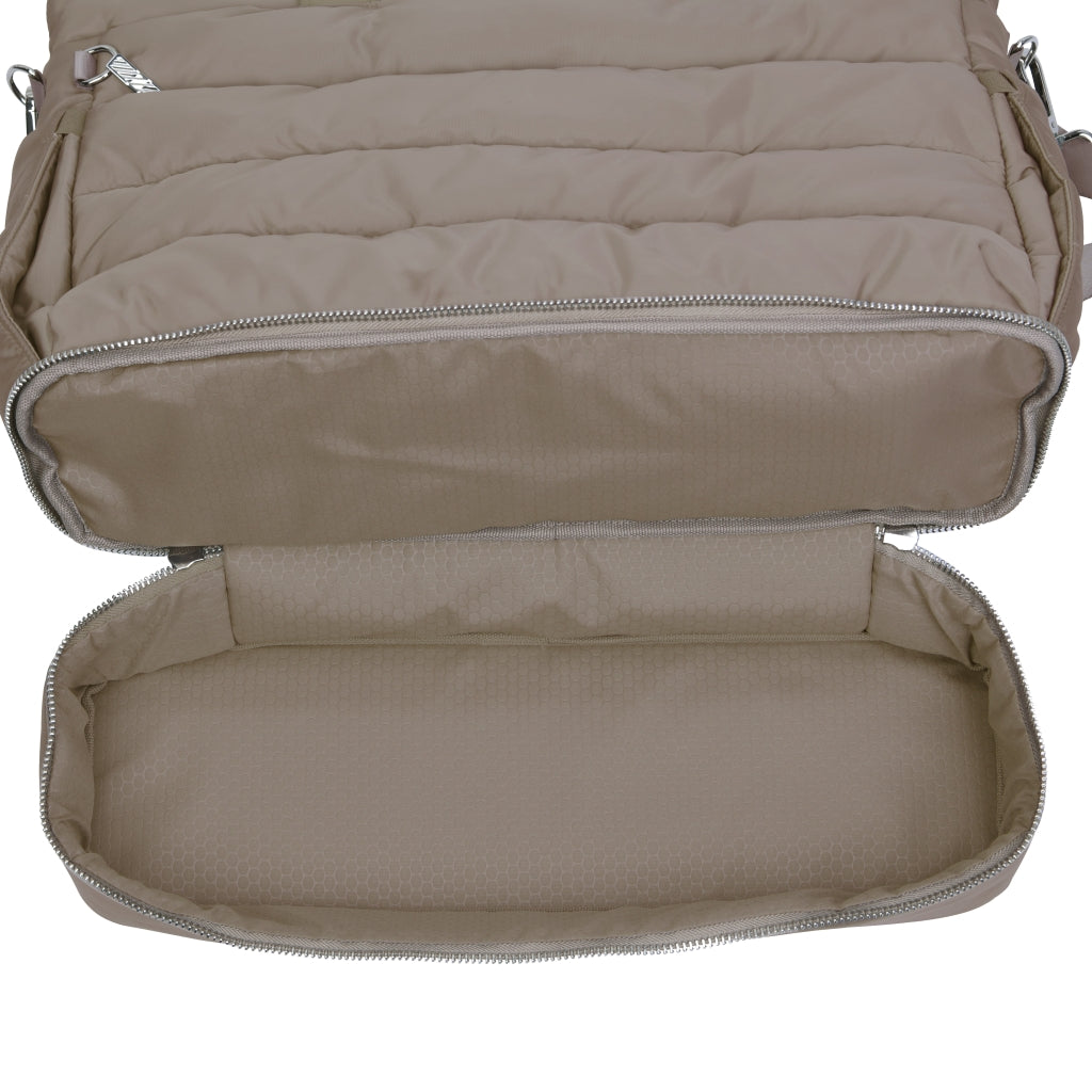 iPack Puffy Tote Desert Taupe