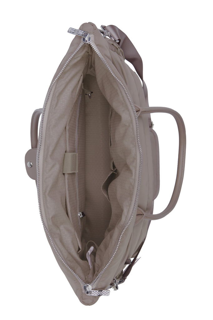 iPack Puffy Tote Desert Taupe